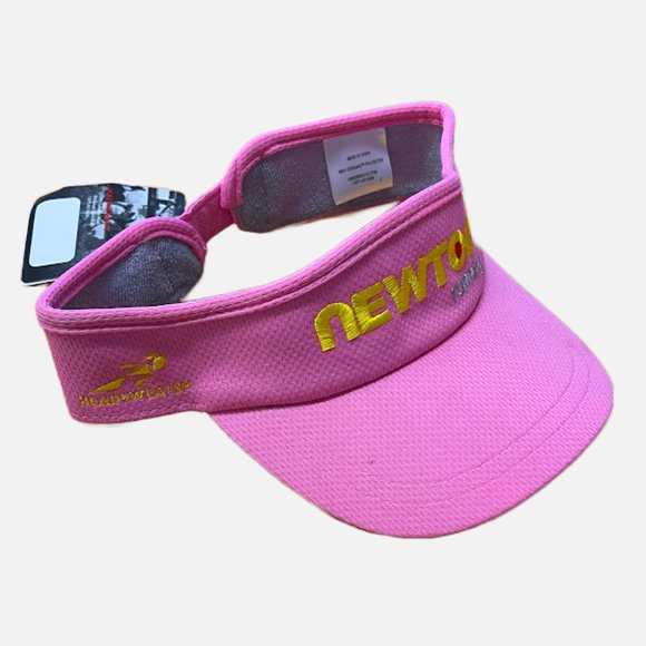NWT! Newton Headsweats Running Visor Pink - Picture 2 of 5